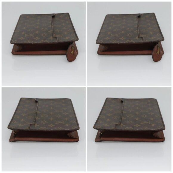 LOUIS VUITTON Monogram Pochette Homme Clutch Bag M51795 LV Auth 124453 - Picture 16 of 16